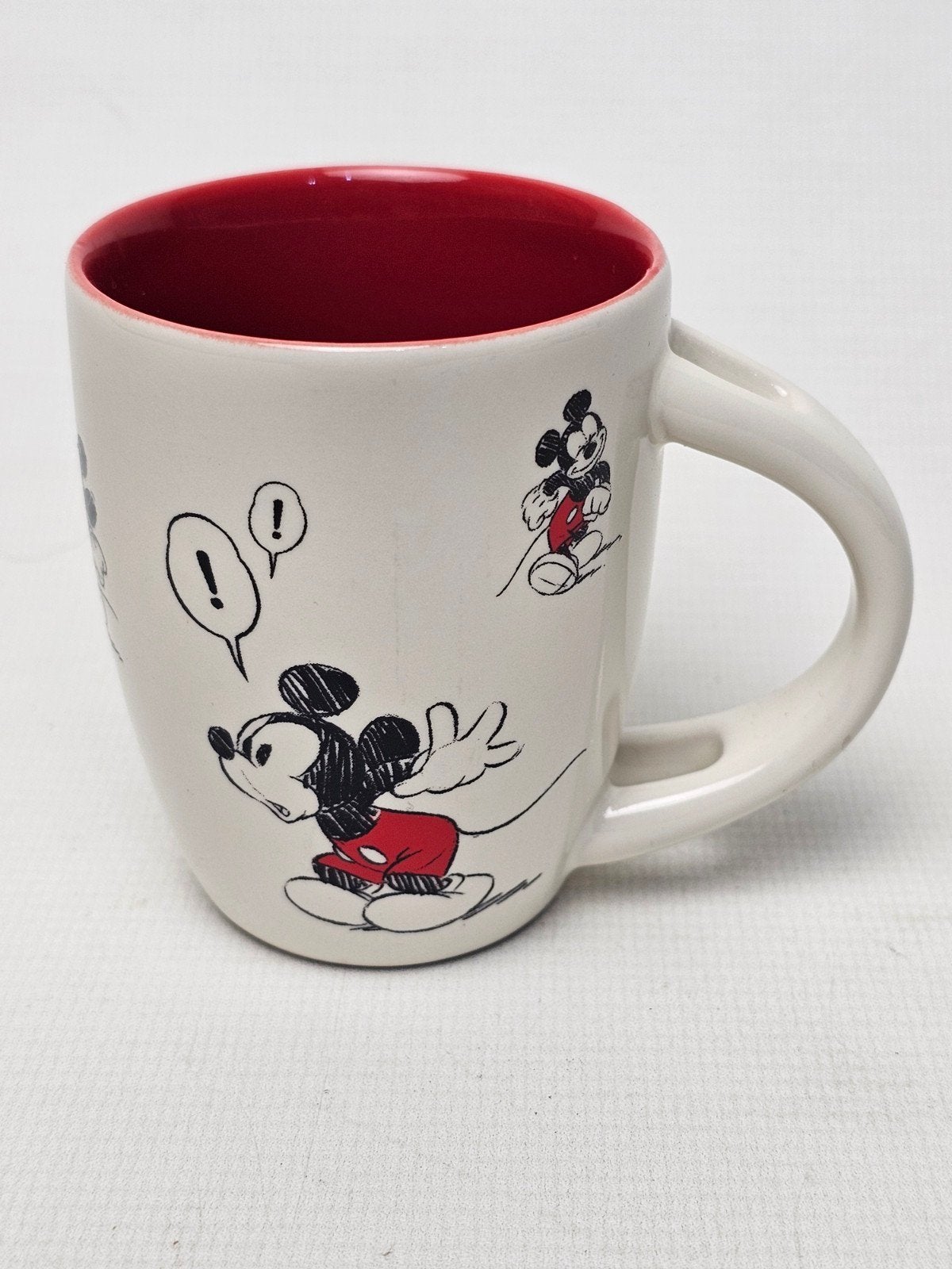 # 5x Disneyland Parijs Mickey Mouse Mokken - Stripmotief, Verzamelen, Ophalen of Verzenden, Mickey Mouse, Gebruikt, Servies