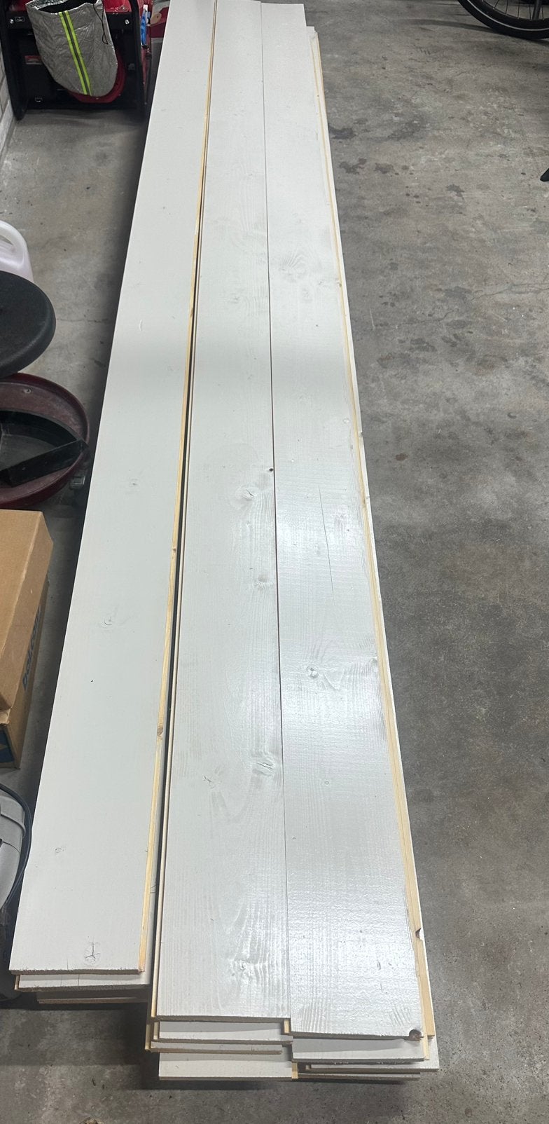 Vuren rabat planken 22x175mm mes en groef geschaafd 355cm, Ophalen, Minder dan 25 mm, Nieuw, Plank