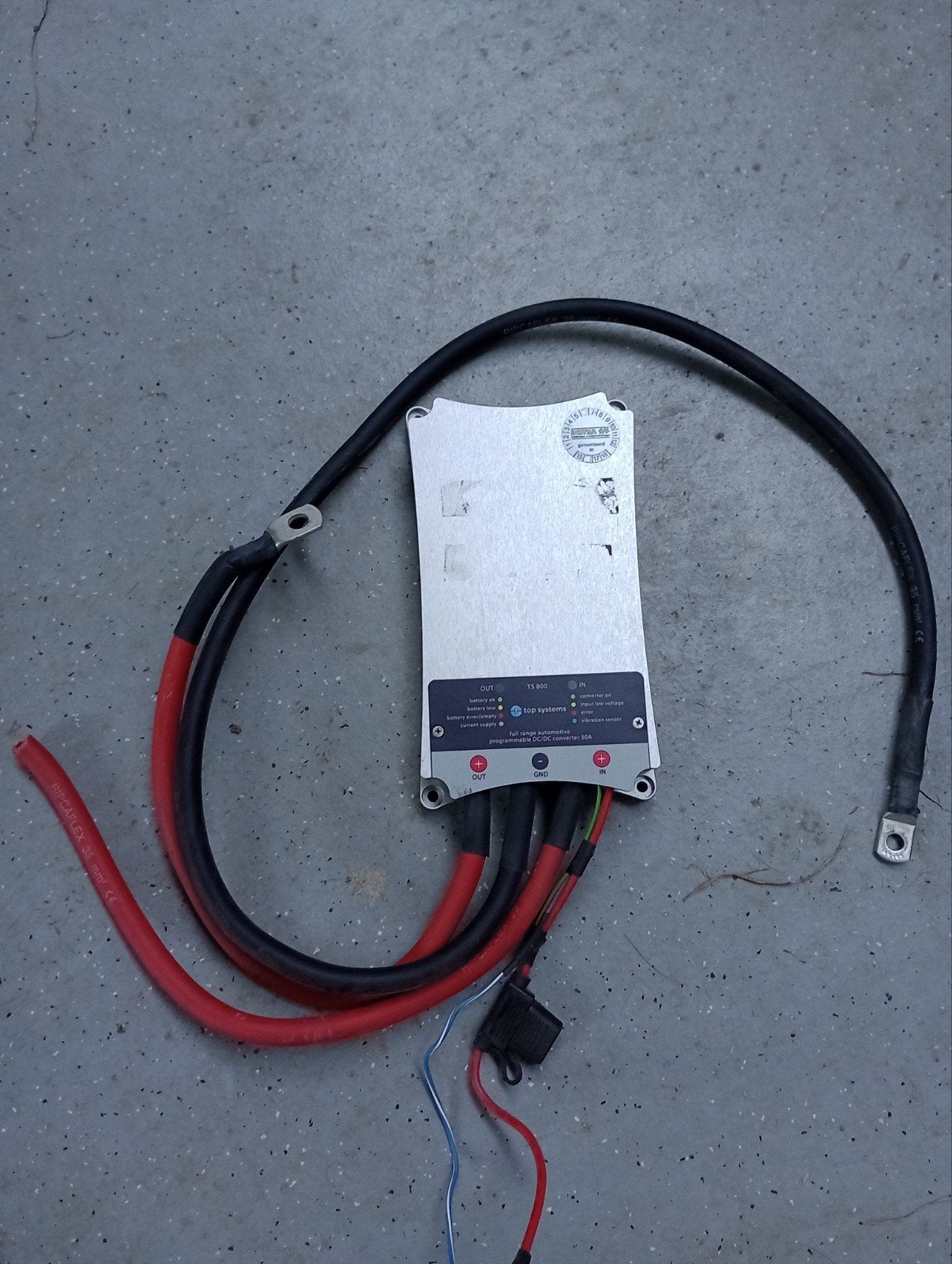 Top systems ts800 dc/dc Converter, Ophalen of Verzenden, Zo goed als nieuw