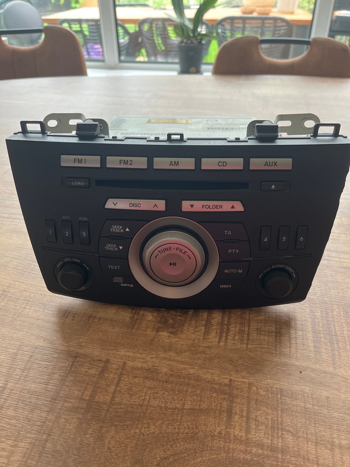 Mazda 3 Radio CD Speler, Ophalen, Gebruikt