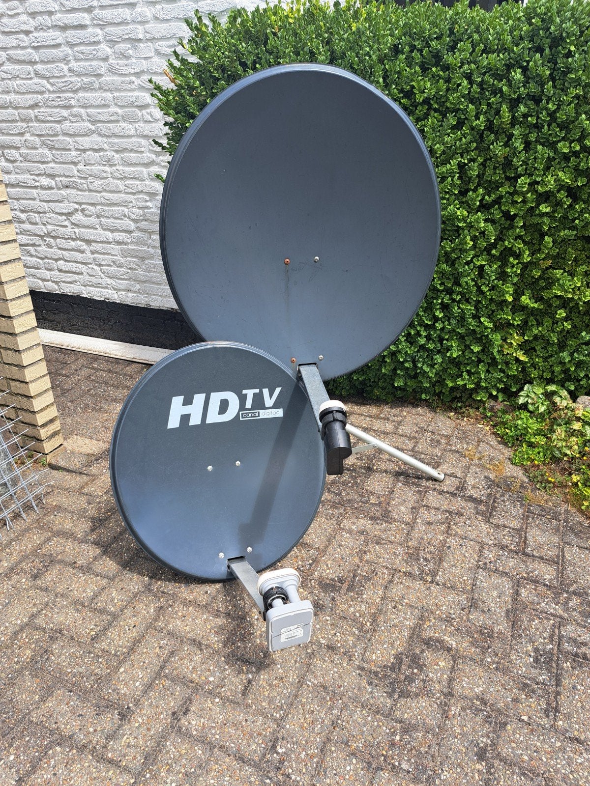 Schotelantennes 60 en 80 cm compleet, Ophalen, Overige merken