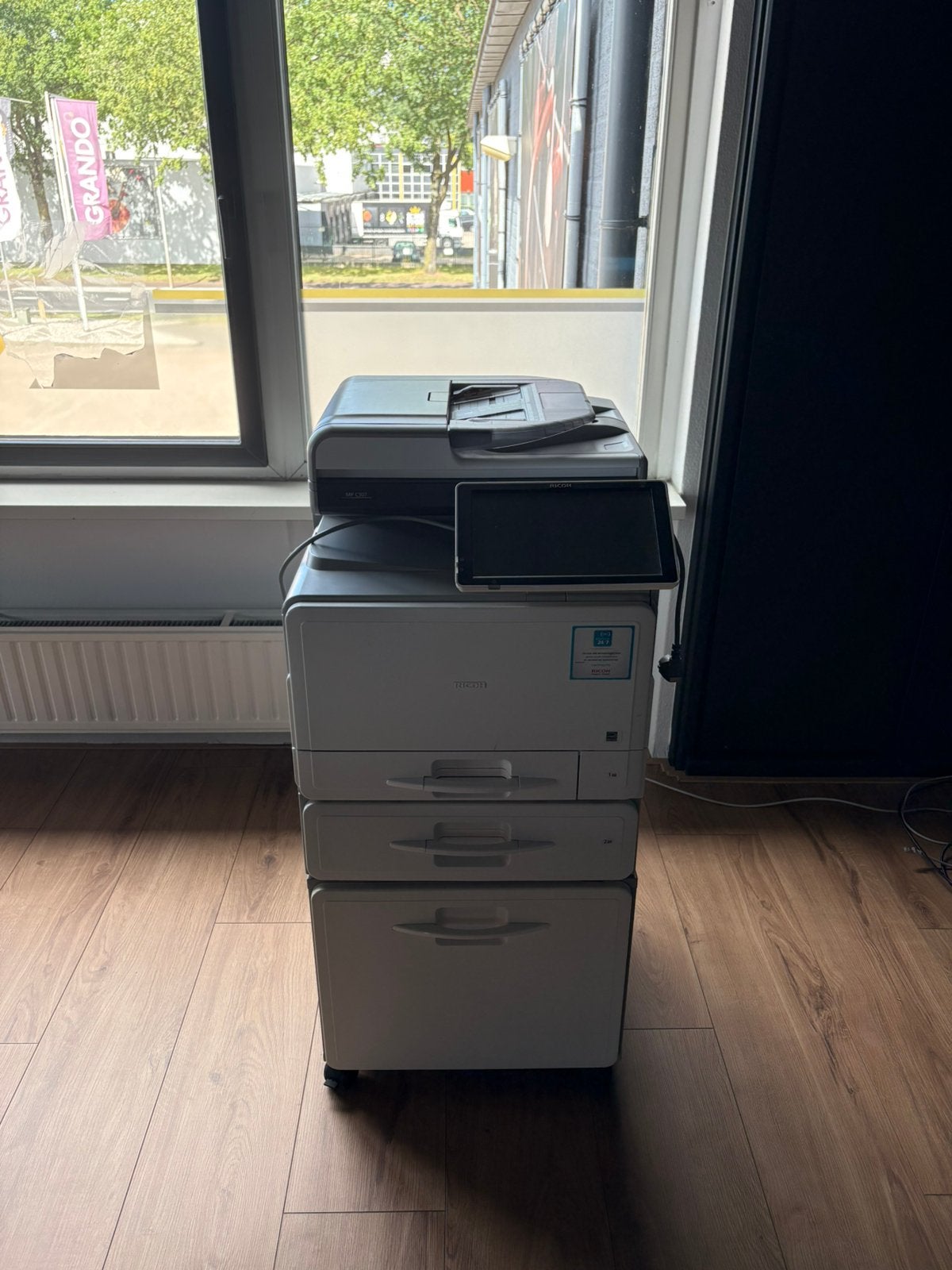 Ricoh MP C307 All-in-one printer, Ophalen, Draadloos, All-in-one, Zo goed als nieuw