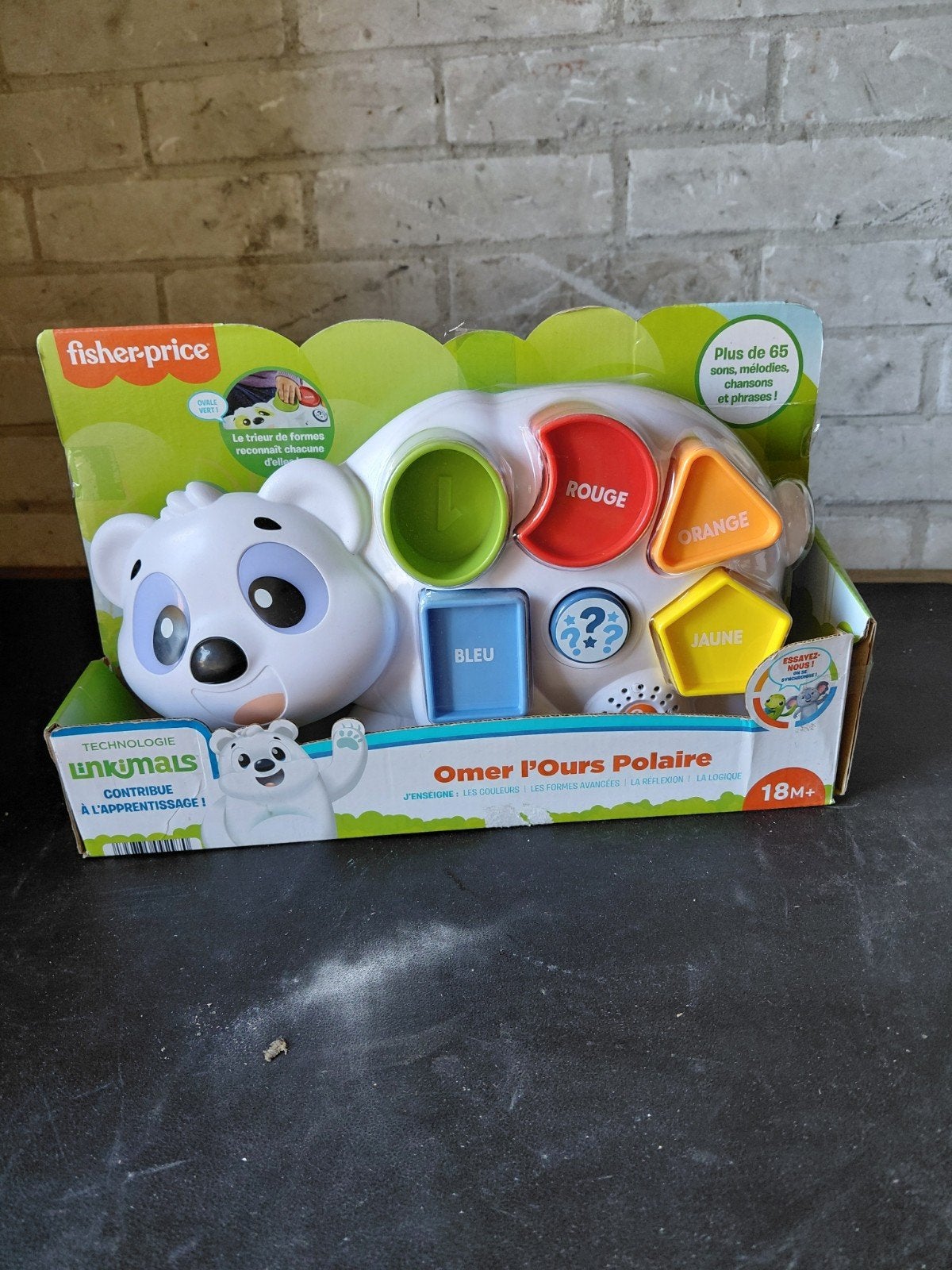 Fisher-Price Linkimals Omer de IJsbeer Vormensorteerder, Ophalen of Verzenden, Nieuw, Overige typen