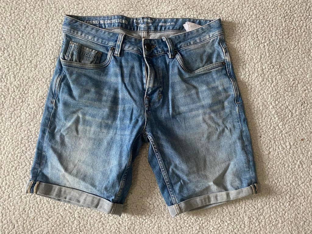Pme legend NightFlight korte spijkerbroek broek W33, Blauw, ., Ophalen of Verzenden, Zo goed als nieuw
