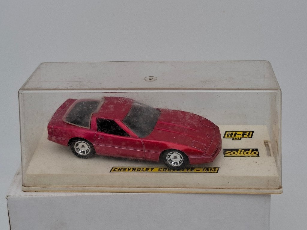 Chevrolet Corvette - Solido 1/43, Verzenden, Zo goed als nieuw, Auto, Solido