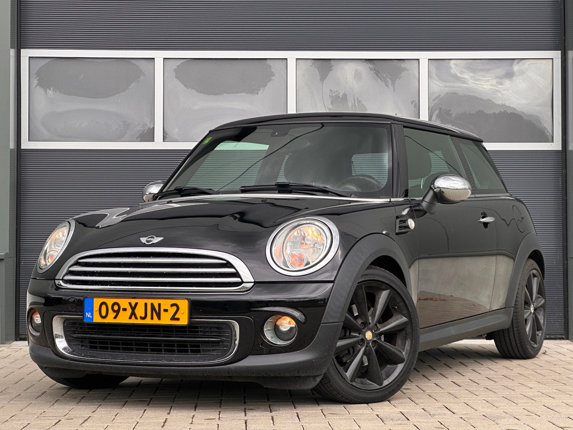 Mini Cooper 1.6 One Business Line Airco Navi Bluetooth, Auto's, Mini, Voorwielaandrijving, Euro 5, Stof, Zwart