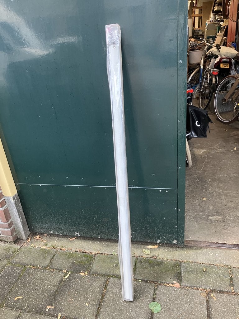 rolgordijn, Ophalen, 100 tot 150 cm, 200 cm of meer, Wit