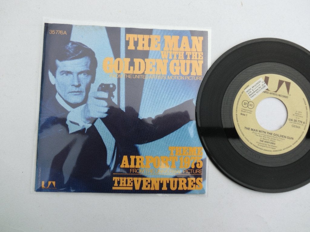 The Ventures The man with the golden gun, 7 inch, Single, Ophalen of Verzenden, Zo goed als nieuw