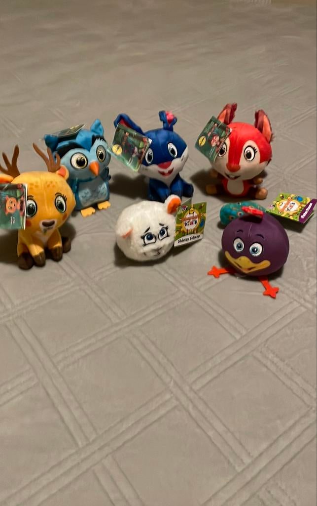 Mini's knuffels - Diverse dieren, Ophalen of Verzenden, Nieuw, Overige typen