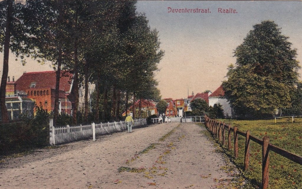 Raalte, Deventer., Verzamelen, Verzenden, 1920 tot 1940, Gelopen, Overijssel