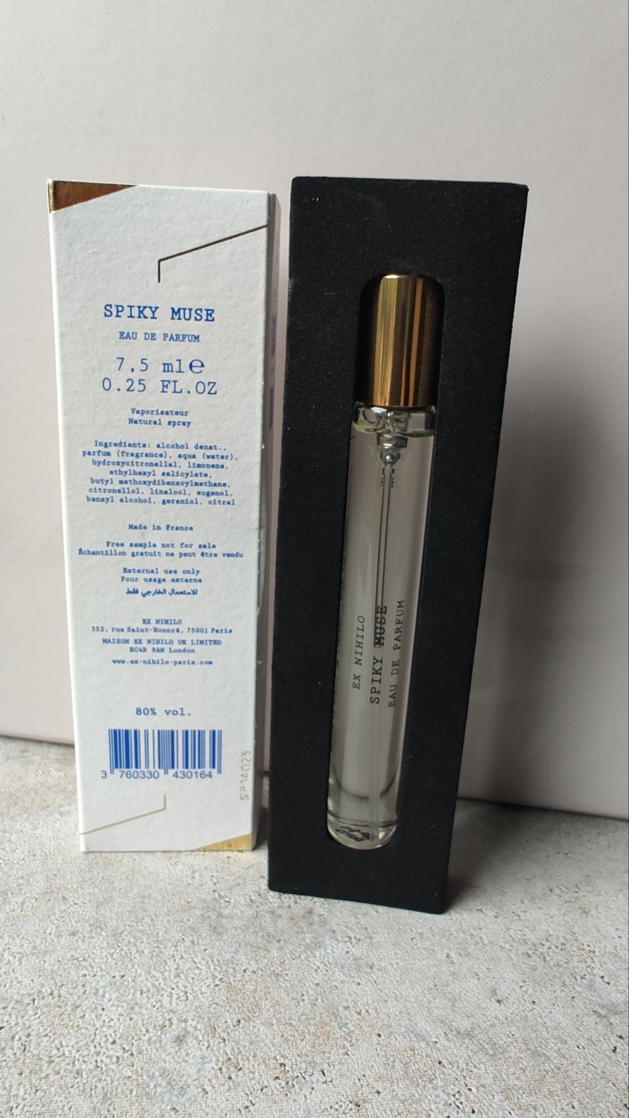 Ex Nihilo Spiky Muse Eau de Parfum 7.5 ml, Ophalen of Verzenden, Nieuw