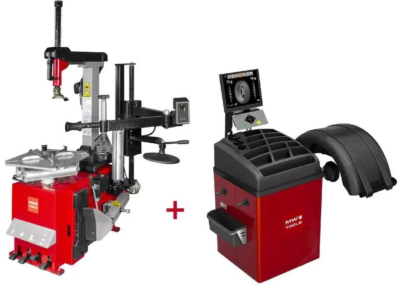 SET Bandenwisselaar BT300H 3x400V En Balanceermachine BB500, Ophalen, Nieuw