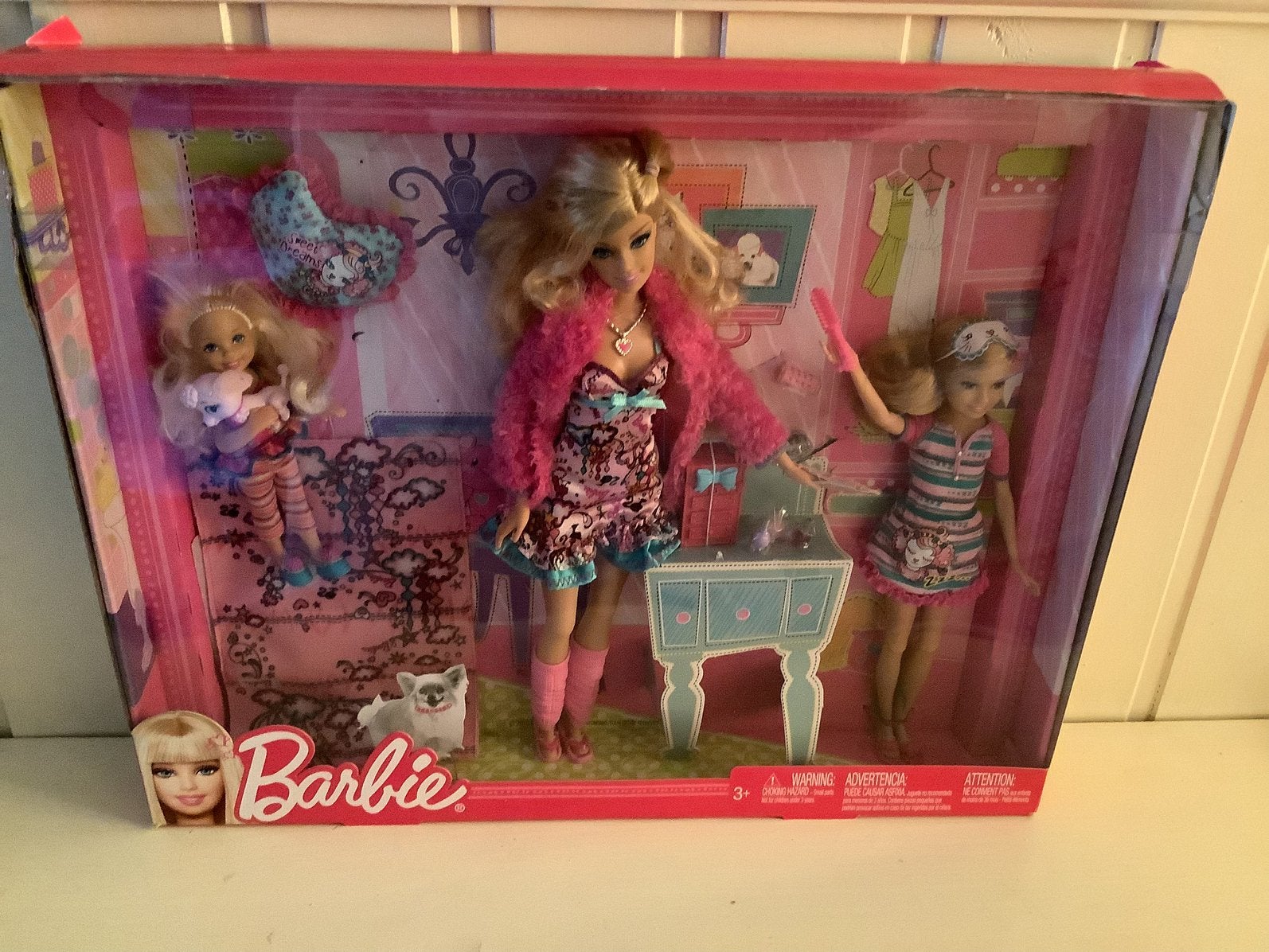 Barbie Sisters Slumber Party Dolls, Ophalen of Verzenden, Gebruikt