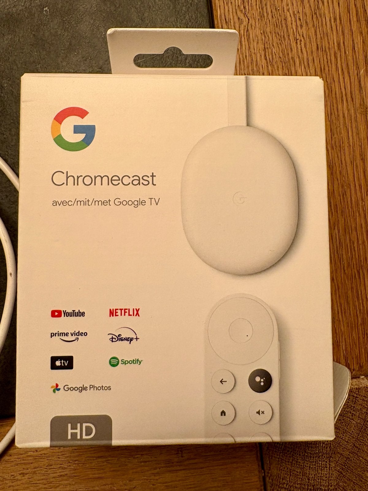 Google met Chromecast Google TV (HD) - zgan, Audio, Tv en Foto, Mediaspelers, Ophalen of Verzenden, Zo goed als nieuw, HDMI, Zonder harde schijf
