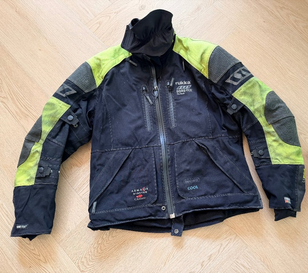 Rukka Armas Gore-Tex Pro Shell motorjas – maat 56 – topmodel, Ophalen, Jas | textiel, Heren, Rukka