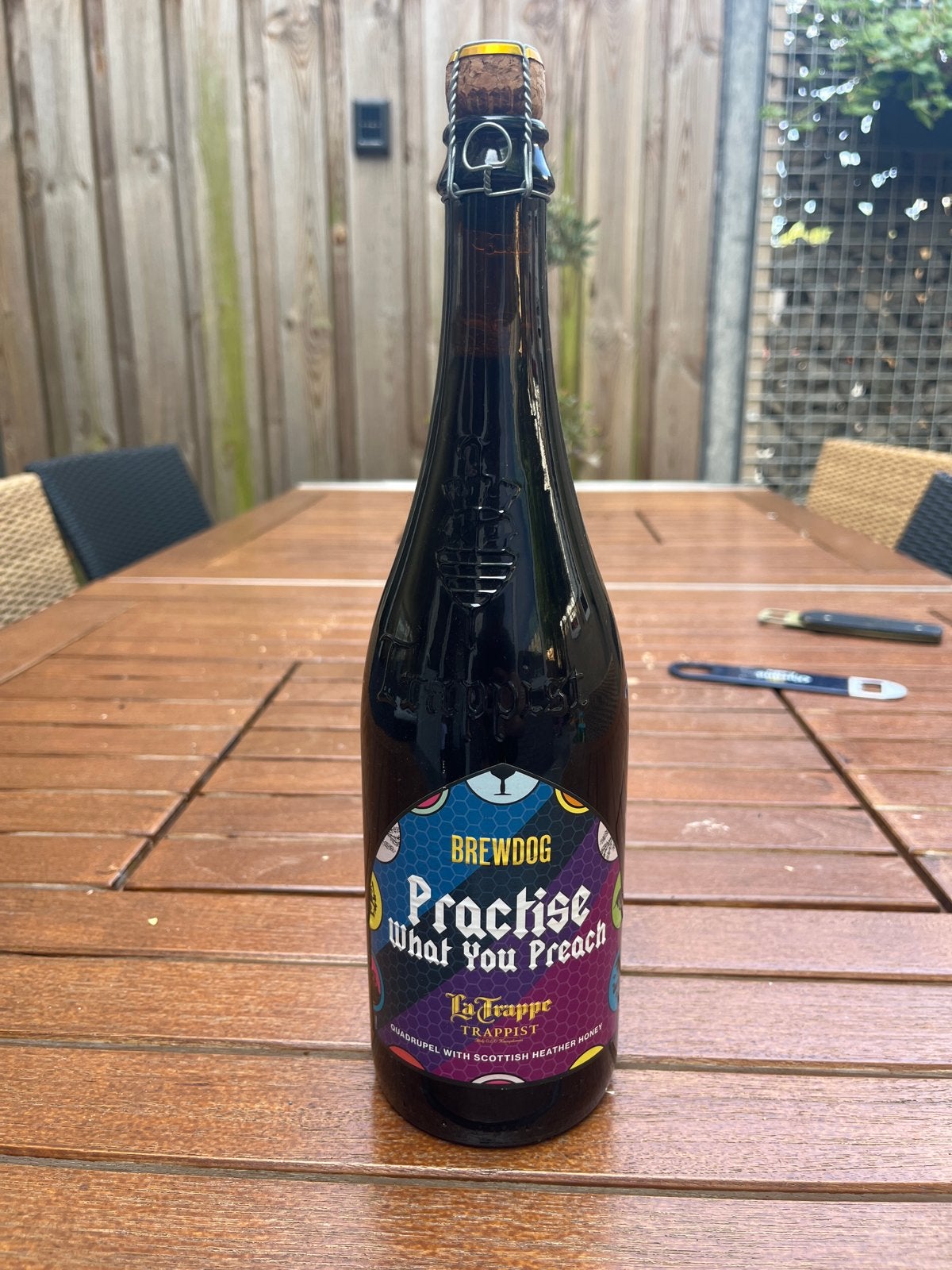 Brewdog La Trappe Practise What You Preach Trappist, Ophalen, Nieuw, Flesje(s), La Trappe