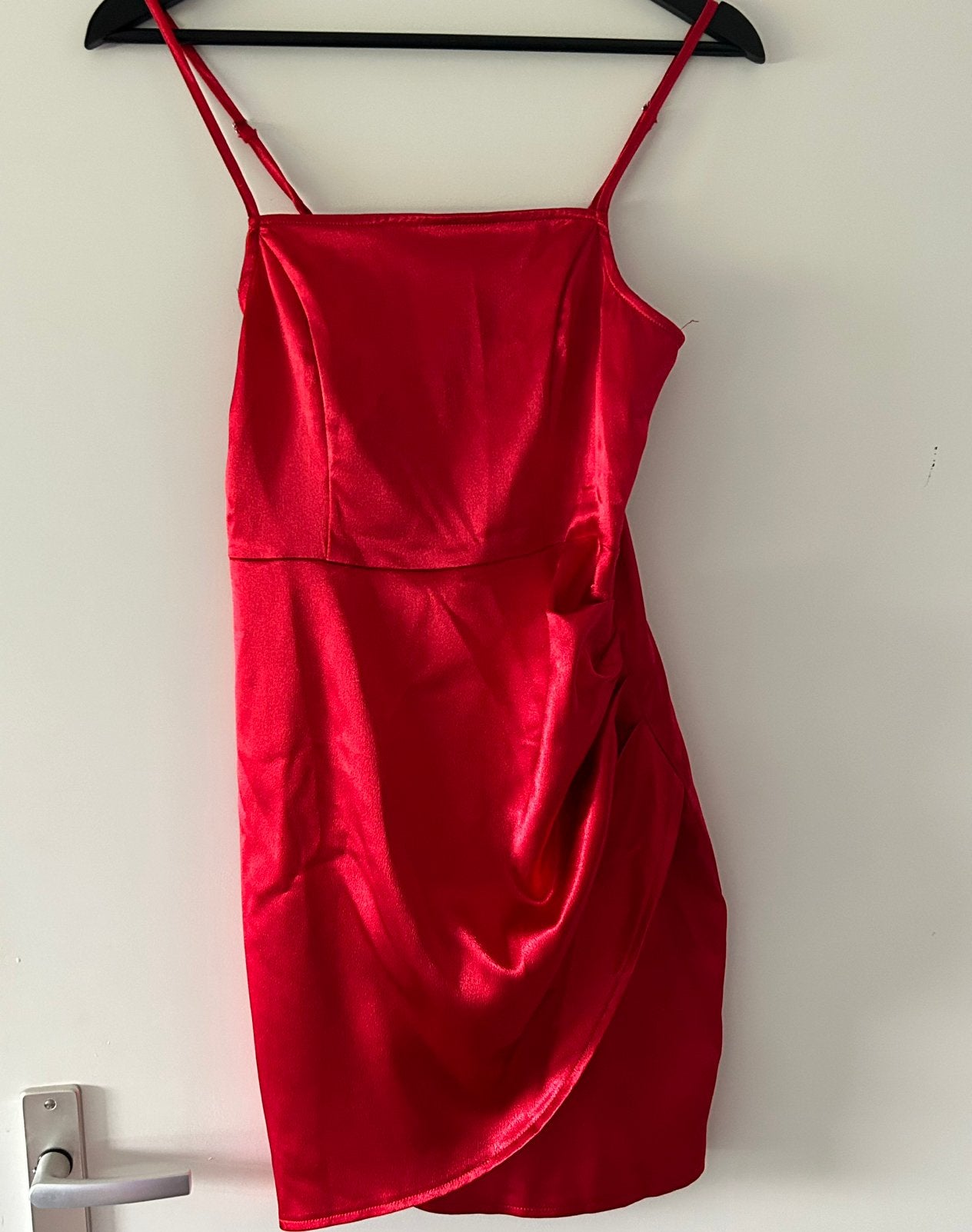 Shein rood jurkje, maat S, Kleding | Dames, Jurken, Nieuw, Ophalen of Verzenden, Maat 36 (S), Boven de knie