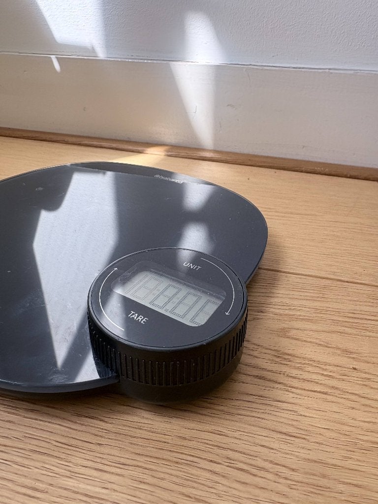 Brabantia keuken weegschaal, Ophalen of Verzenden, Grijs, Brabantia, Overige typen