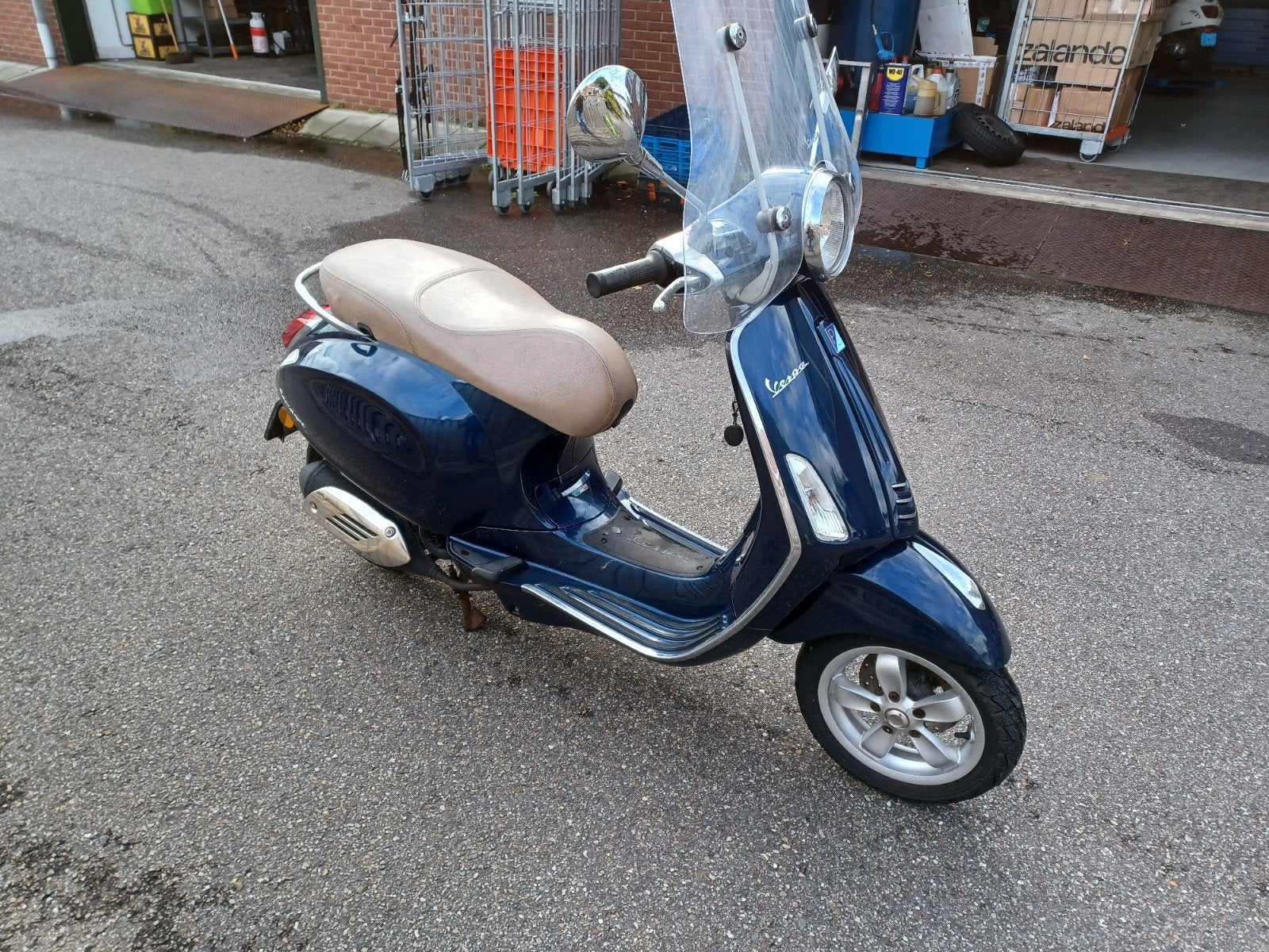 VESPA PRIMAVERA/SPRINT 4T 2015 MILIEU Z. ADAM 2028 BL.KENT., Fietsen en Brommers, Ophalen, Gebruikt, Overige modellen, Benzine