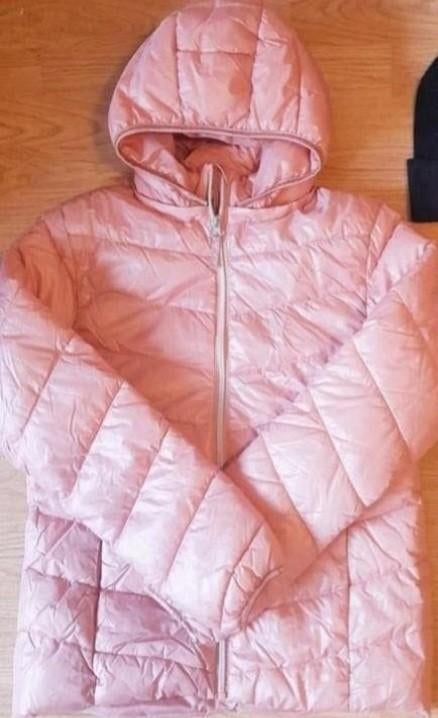 Meisjes jas tussenjas roze maat 170 ZGAN, Meisje, H&M, Ophalen of Verzenden, Zo goed als nieuw