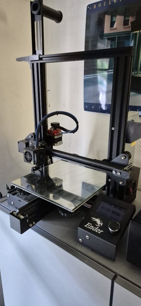 Ender 3d pro, Ophalen, Gebruikt, Filament, Creality