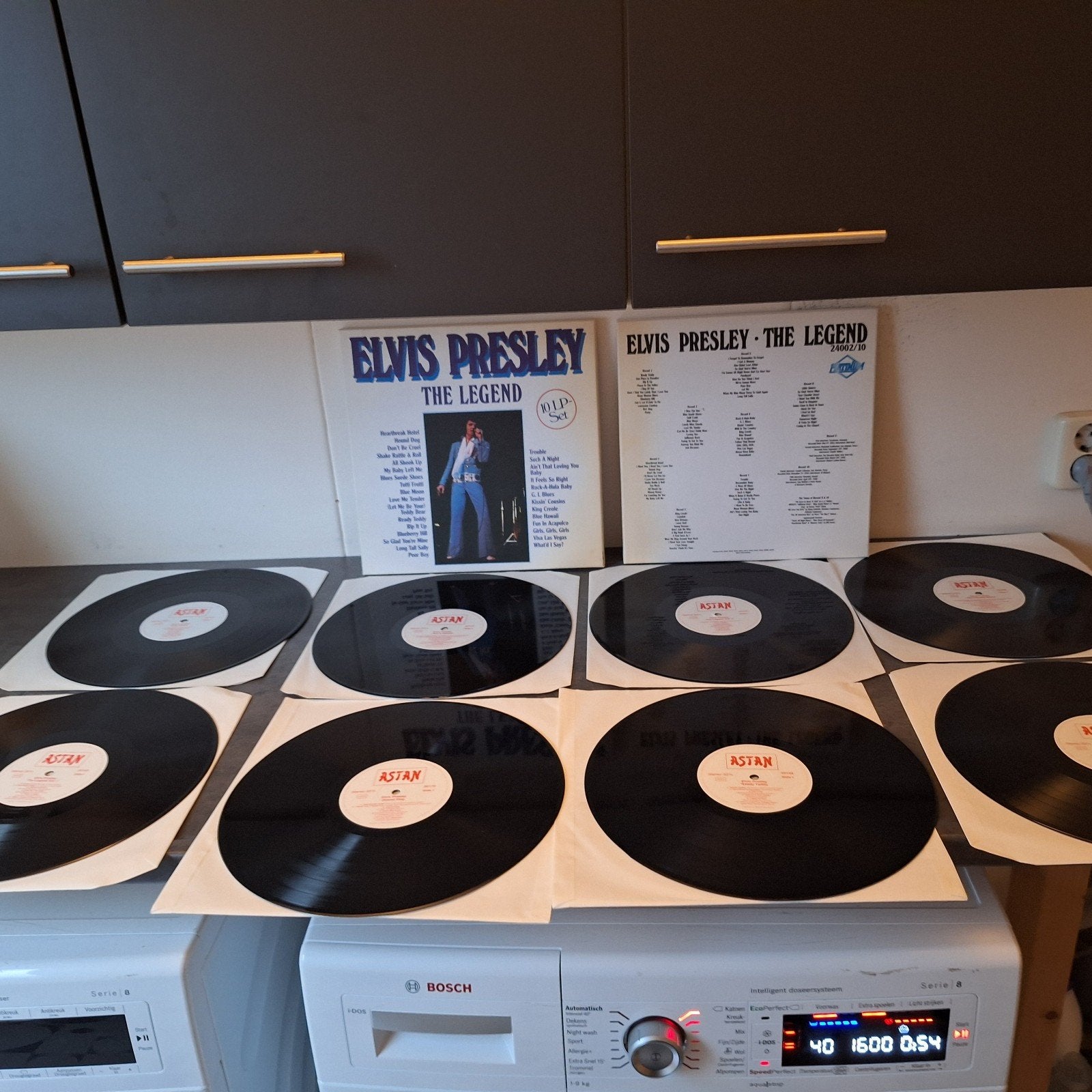Elvis Presley the legend lp box, Gebruikt, Ophalen of Verzenden, Rock-'n-Roll, 12 inch