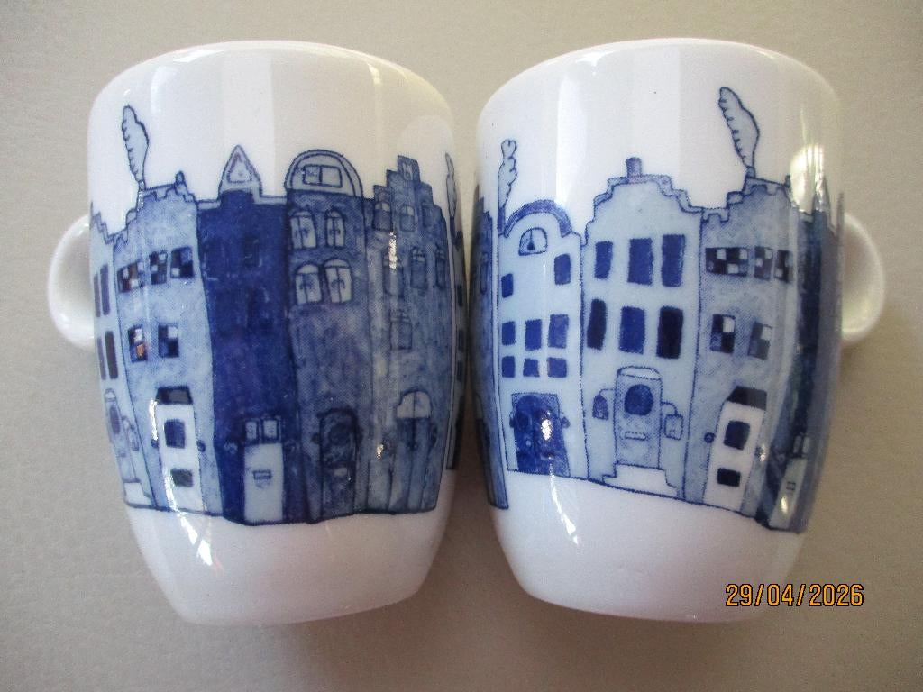 Schoonhoven keramiek - Abrona - espresso, Overige typen, Ophalen of Verzenden, Zo goed als nieuw, Steen/keramiek