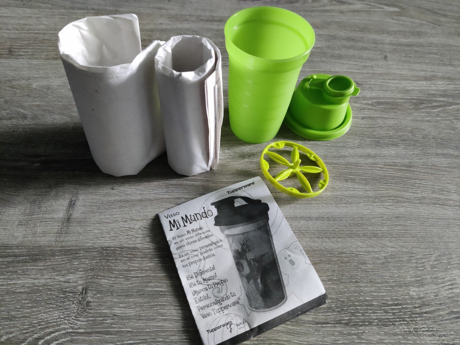 Tupperware drinkbeker My World Cup, Beker of Kan, Nieuw, Ophalen of Verzenden, Vaatwasserbestendig