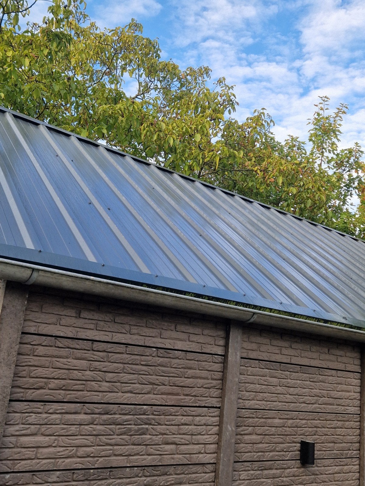sandwichpanelen geisoleerd 5.10 meter, Dakplaat of Dakpanplaat, Overige kleuren, Nieuw, Ophalen of Verzenden