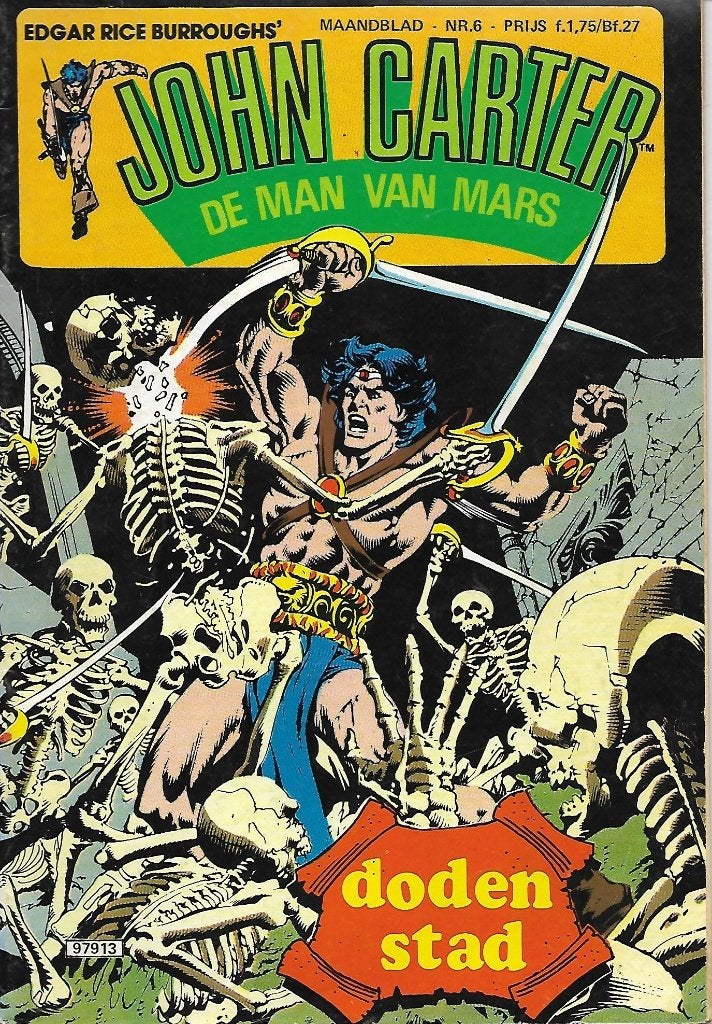 John Carter Man van Mars - Nr. 6: Dodenstad, Boeken, Strips | Comics, Eén comic, Ophalen of Verzenden, Gelezen, Amerika