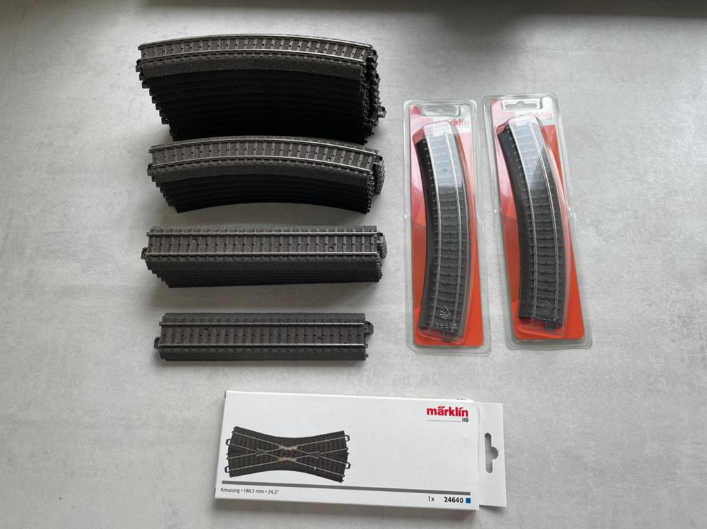 Märklin C- rails, Wisselstroom, Rails, Ophalen of Verzenden, Zo goed als nieuw