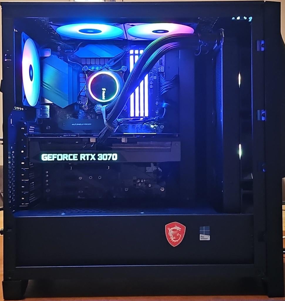 MULTIMEDIA & GAME PC i9 10900K/1TBM.2/32GBDDR4/RTX3070OC 8G, 32 GB, Ophalen of Verzenden, Zo goed als nieuw, Multimedia-gamepc@hotmail.com