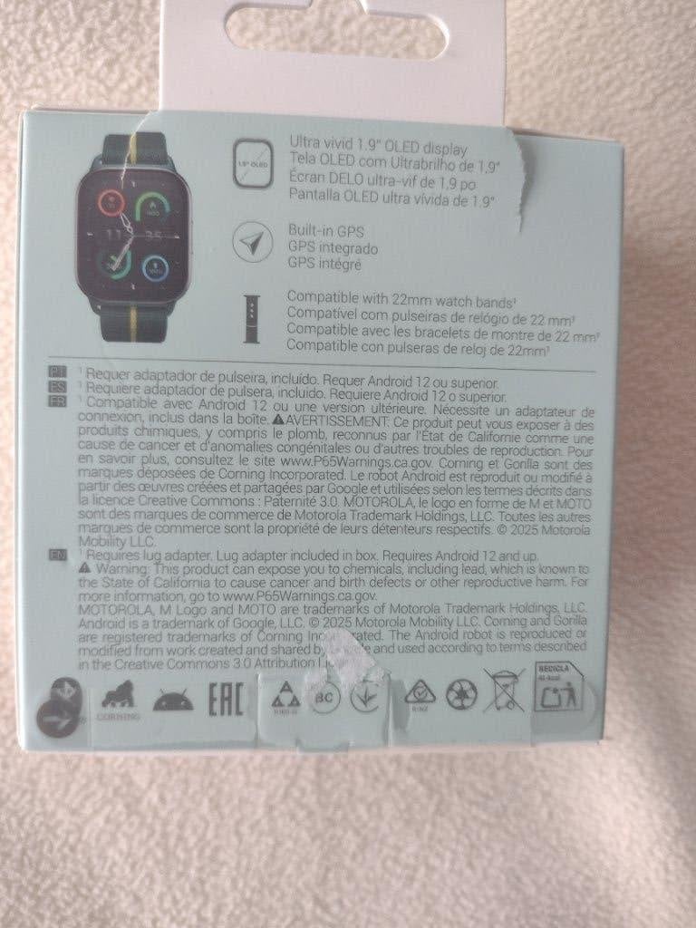Moto watch fit, Nieuw, Ophalen of Verzenden, Motorola, Android