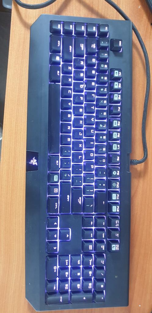 Razer BlackWidow Chroma voor de hobbyisten, Computers en Software, Ophalen of Verzenden, Zo goed als nieuw, Razer, Qwerty