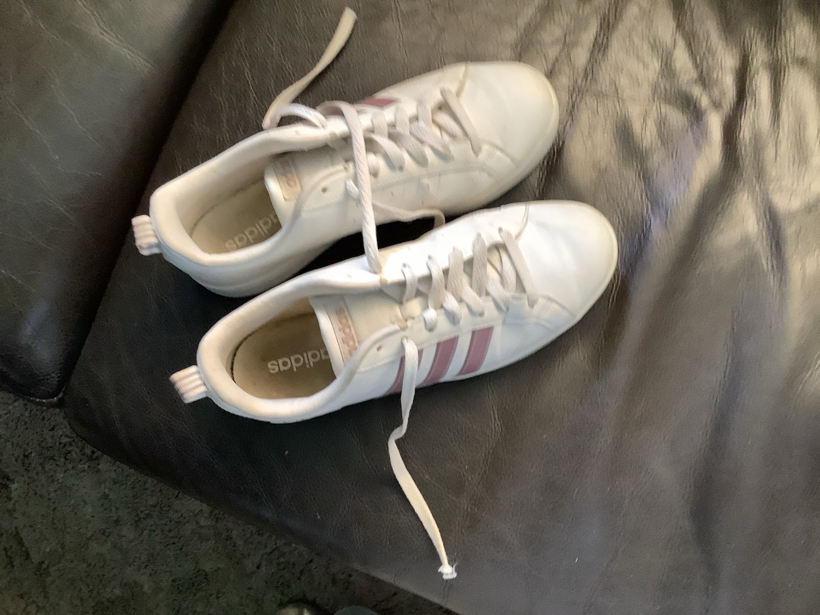 Dames Adidas sneakers maat 40 2/3, Kleding | Dames, Ophalen of Verzenden, Gedragen, Wit, Sneakers of Gympen