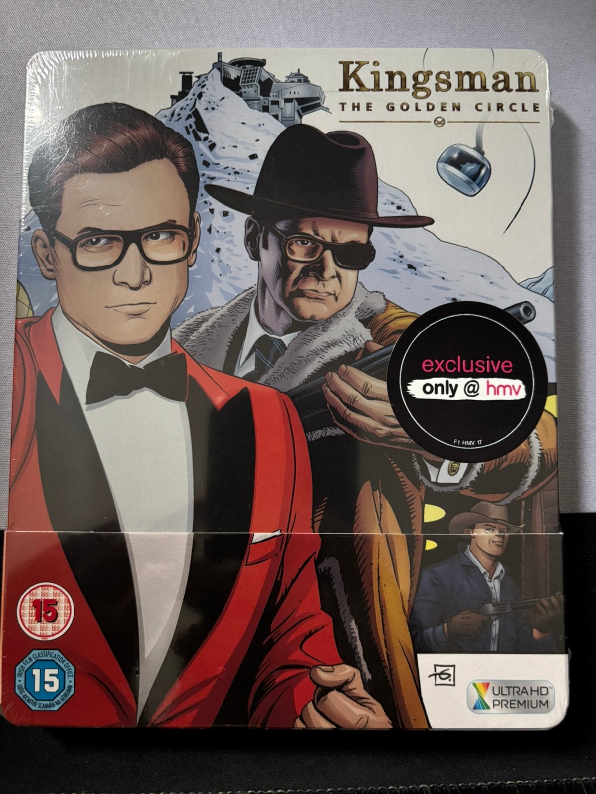 Kingsman: The Golden Circle Steelbook 4K Ultra HD Blu-Ray, -, -, Actie, Ophalen of Verzenden