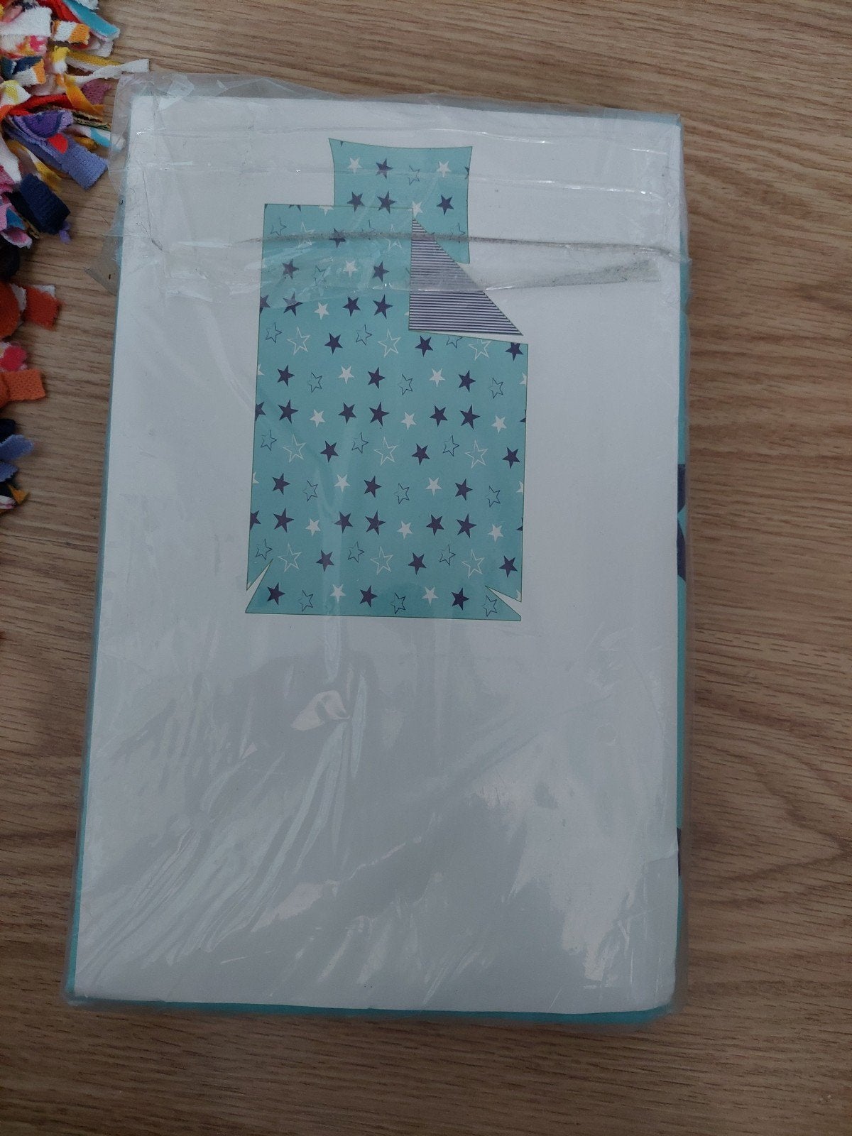 Nieuw Dekbedovertrek 120x150 cm - Sterren en Strepen, Overige merken, Nieuw, Ophalen of Verzenden, Kinderbed
