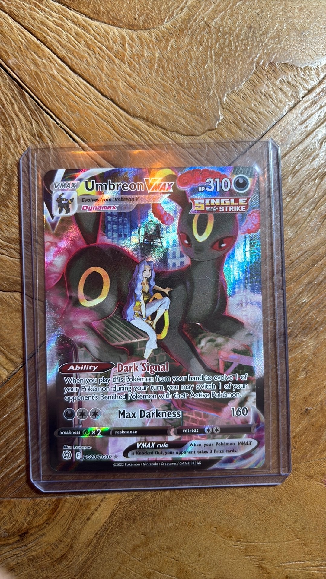 umbreon vmax tg23, Ophalen of Verzenden, Zo goed als nieuw
