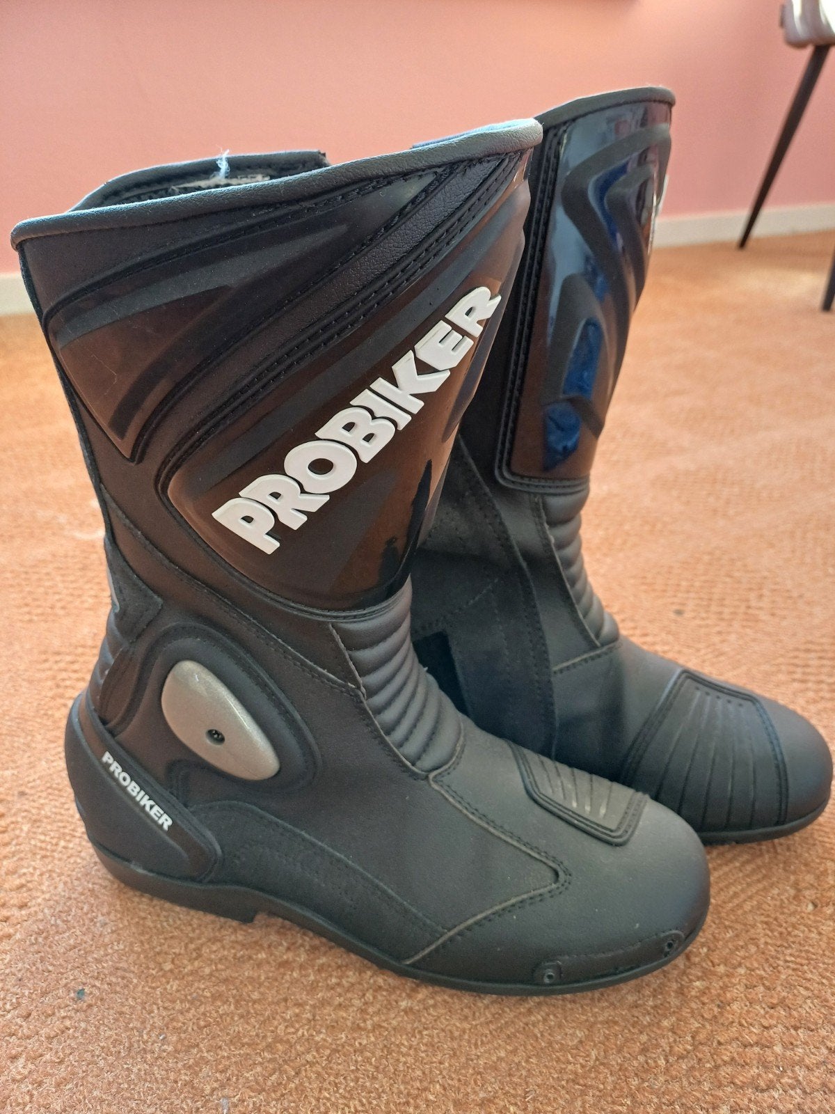 Probiker motorlaarzen maat 41 - Zwart, comfortabel en besche, Ophalen of Verzenden, Tweedehands, Laarzen, Probiker