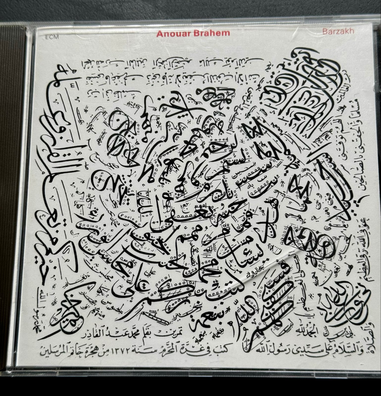 Anouar Brahem - Barzakh (ECM 1432) CD Jazz, Gebruikt, Ophalen of Verzenden, Inclusief boekje, Jazz