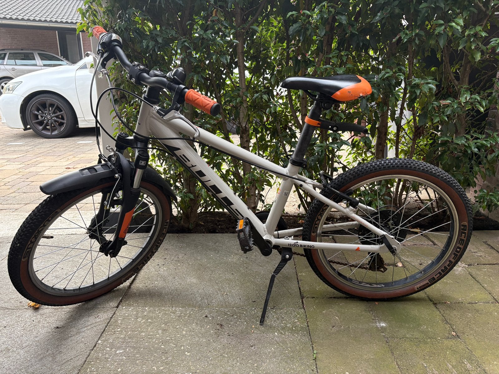 Kinderfiets Bulls Tokee 20inch size 28 voor 4-6 jaar, Ophalen, Gebruikt, Velgrem, 20 tot 24 inch