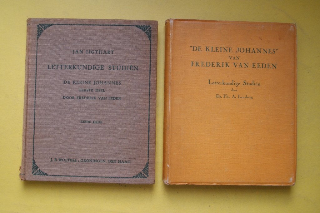 2X F. van Eeden Lit. STUDIEN over DE KLEINE JOHANNES 1,2, 3, Ophalen of Verzenden