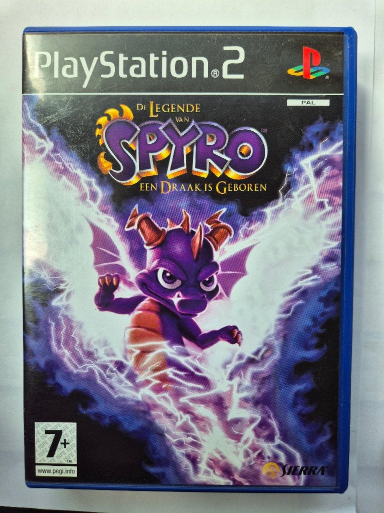 de legende van SPYRO een draak is geboren, Spelcomputers en Games, Games | Sony PlayStation 2, Gebruikt, 1 speler, Racen en Vliegen