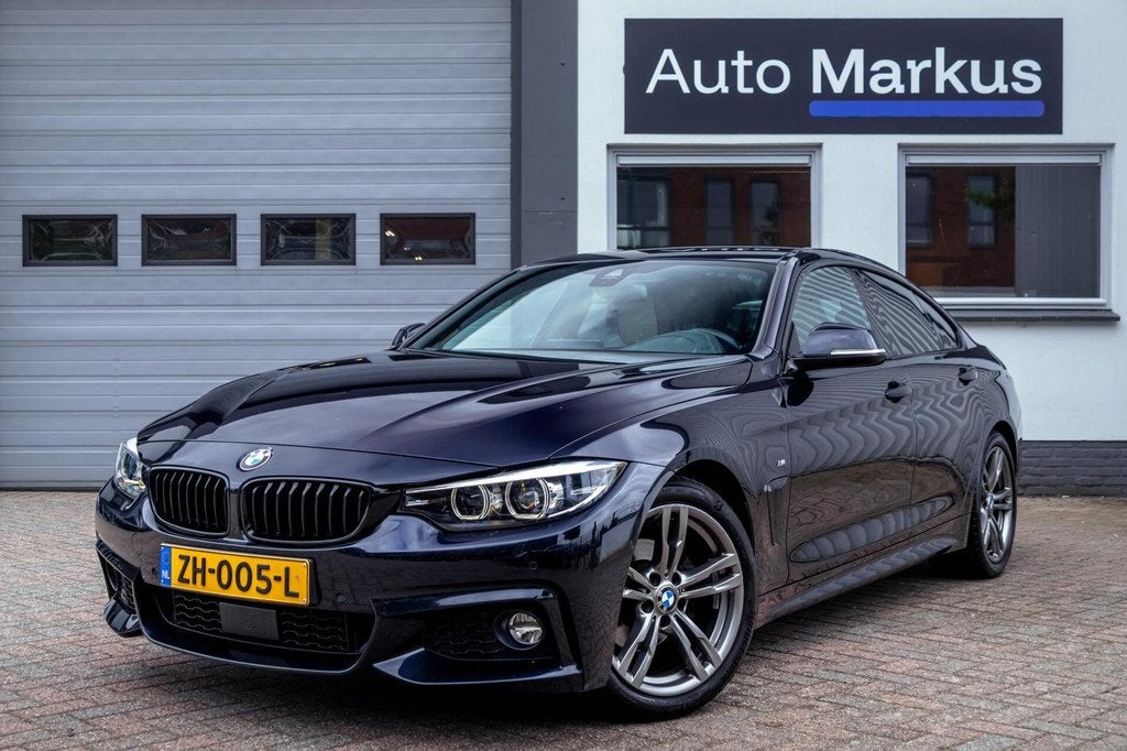 BMW 4-serie Gran Coupé 420i 3X M-Sport|Individual|ACC|Camer, Auto's, BMW, Automaat, 1998 cc, Achterwielaandrijving, Gebruikt