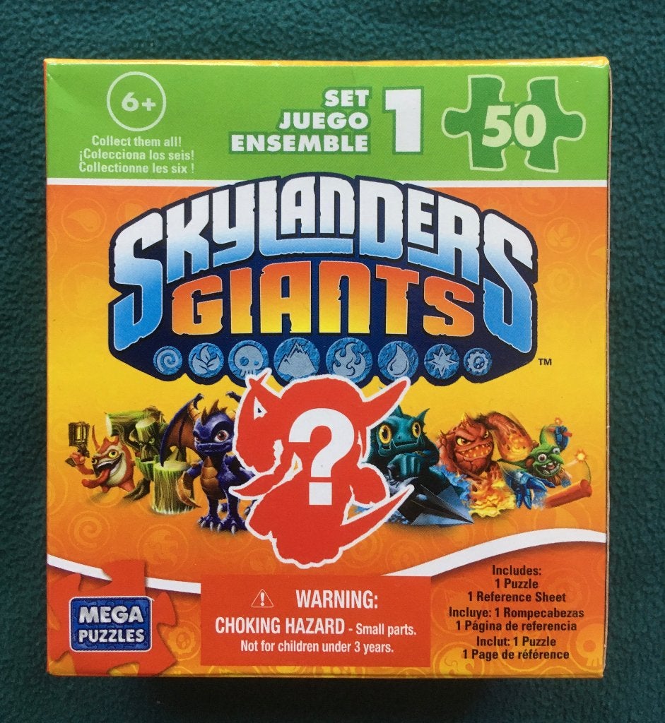 Skylanders Giants, Mega Puzzles, 6+, 50 stukjes, NIEUW, Ophalen of Verzenden, 10 tot 50 stukjes, Nieuw, 6 jaar of ouder