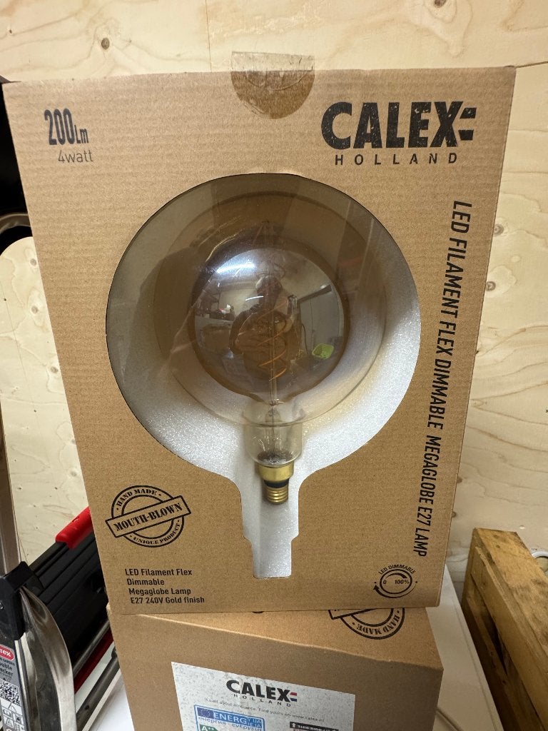 Calex LED lamp (E27, dimbaar), Huis en Inrichting, Lampen | Losse lampen, Ophalen, Led-lamp, Gebruikt, Dimbaar
