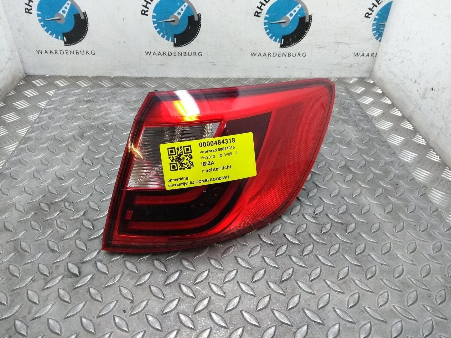SEAT IBIZA 1.2 TDI BUSINESS ACHTERLICHT R 2013, Ophalen of Verzenden, Gebruikt, ARN erkend