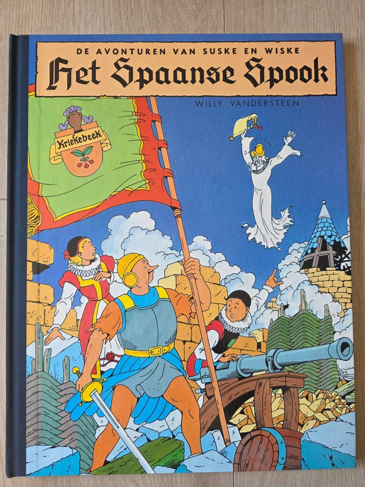 Suske en Wiske: Het Spaanse Spook  Luxe editie (nr. 188/250), Boeken, Eén stripboek, Ophalen of Verzenden, Zo goed als nieuw, Willy Vandersteen