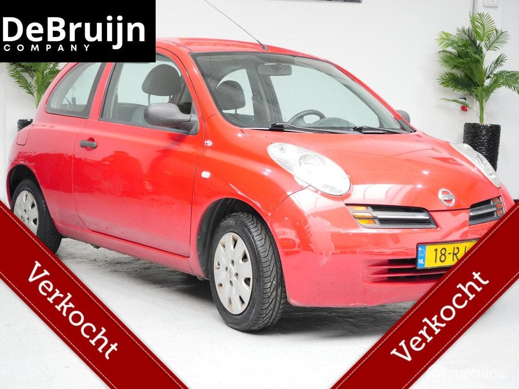 Nissan Micra 1.0 basis, Gebruikt, 31 €/maand, 4 cilinders, Origineel Nederlands