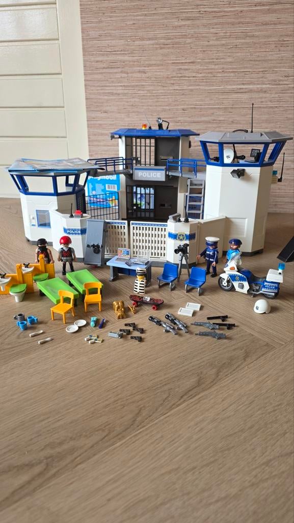 Playmobil gevangenis 6872 / 6919, Kinderen en Baby's, Speelgoed | Playmobil, Ophalen of Verzenden